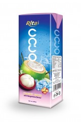200ml Coconut  water with Mangosteen tetra pack